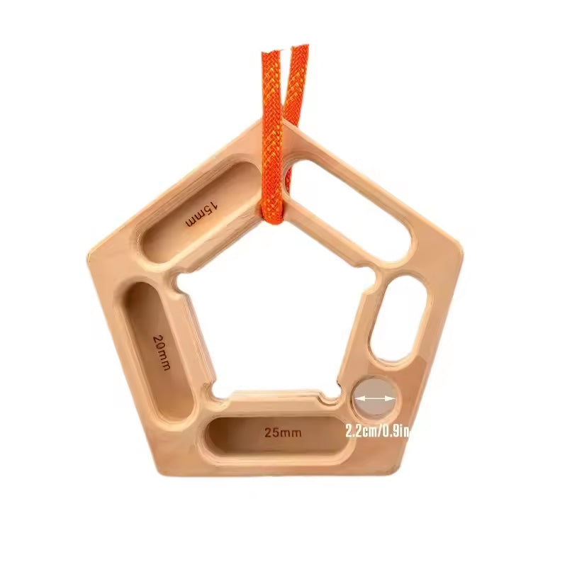 1/2PCS Climbing Pull-Up & Hangboard: Finger & Forearm Strengthener for Rock Climbing Training