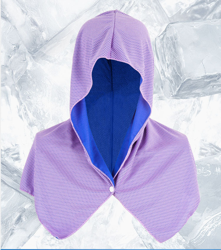 Multi functional cold and sun protection shaw